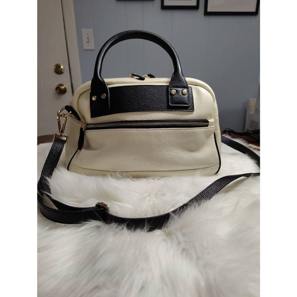 Boulevard Leather Satchel - Picture 2 of 4
